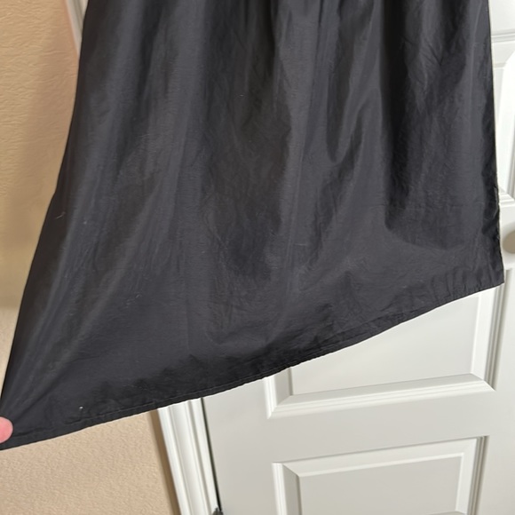 Keyhole midi dress adjustable straps cotton lightweight smocked waist - Picture 5 of 7